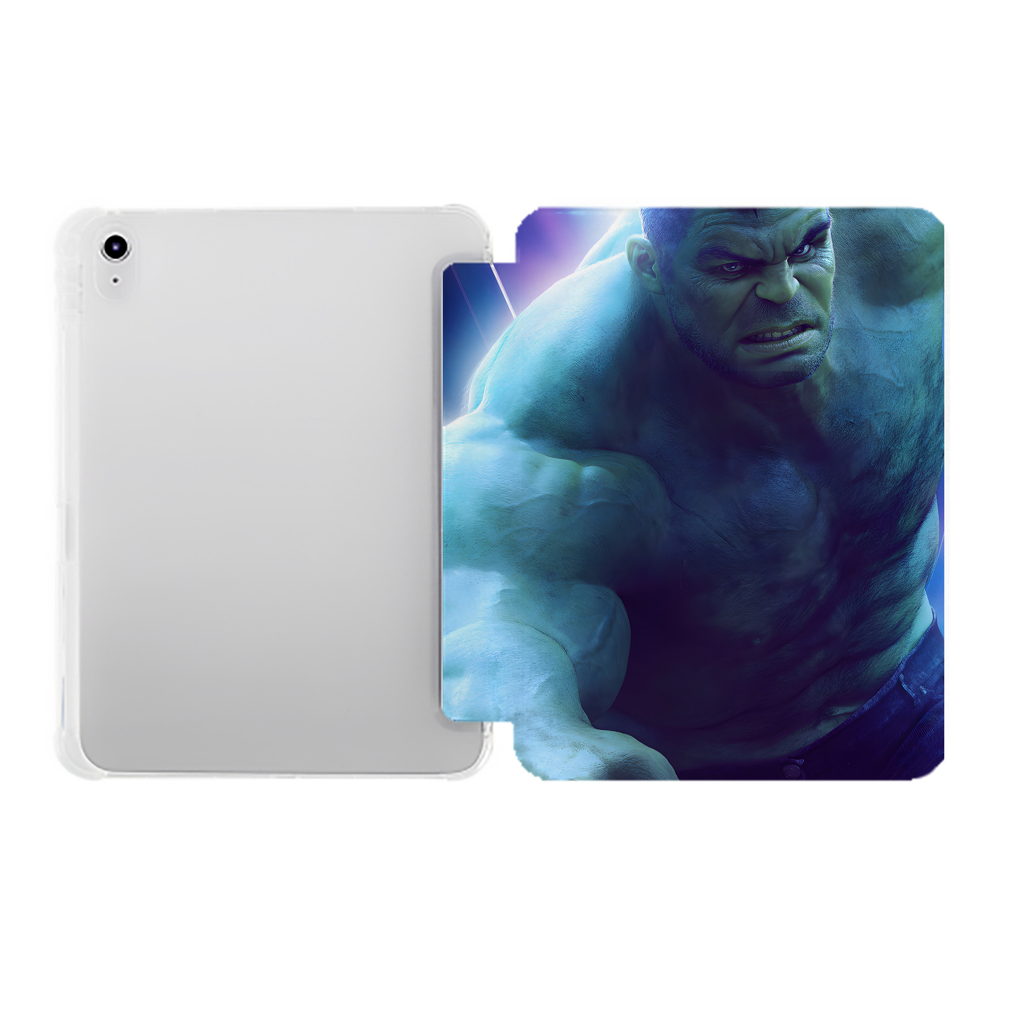 （画像用） アベンジャーズ The Avengers IPad ケース ペン収納付き 三つ折りスタンド PUレザー×シリコン 対応機種9.5/10.5/10.9インチ